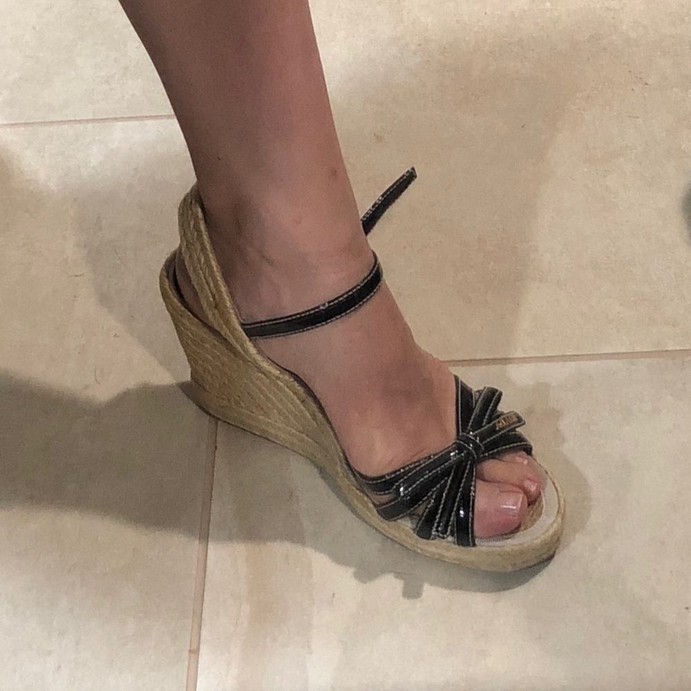 Prada wedges